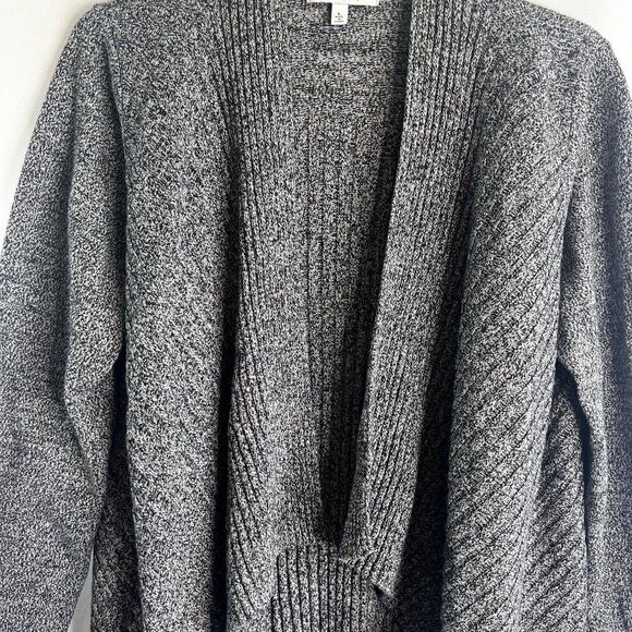 Chaus Open Front Waterfall Long Sleeve Knit Cardigan Women's Size Large - Picture 3 of 8